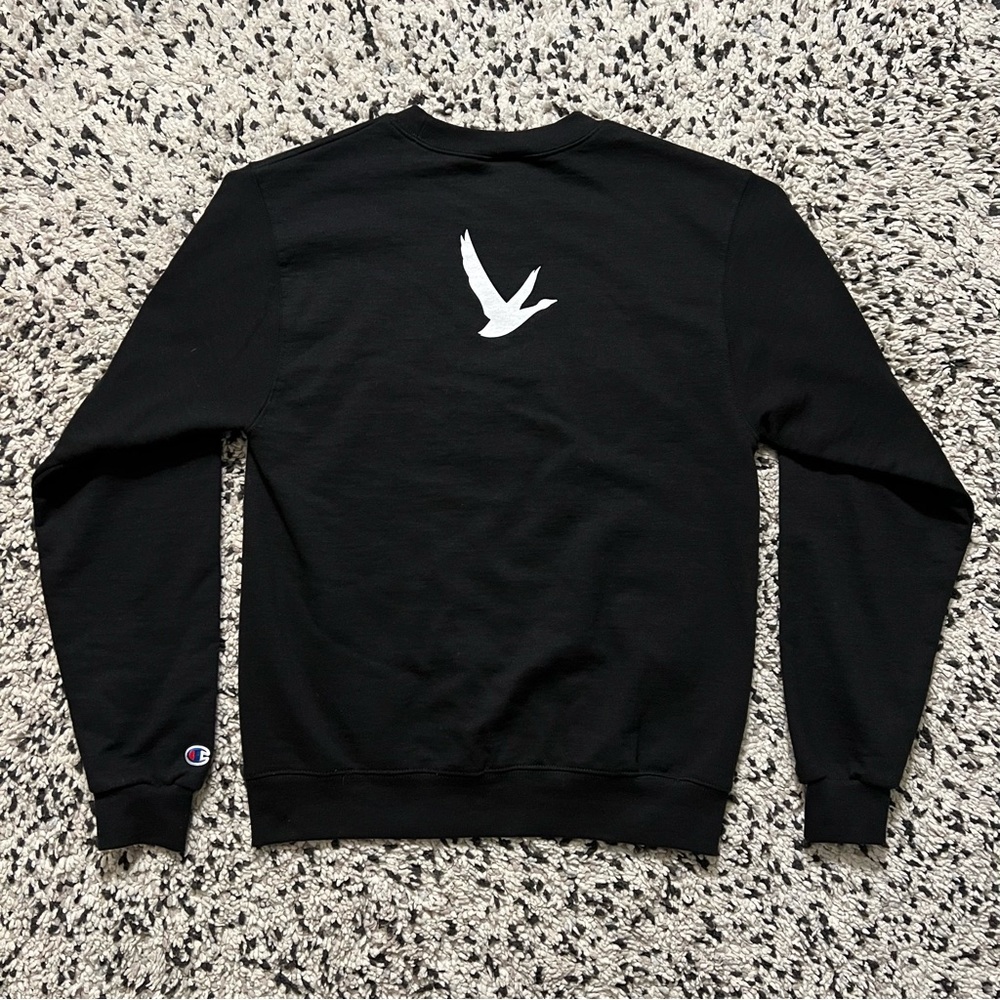 Champion Grey Goose x Grammys Black Crewneck Sweatshirt Men’s Size Small - Picture 12 of 12